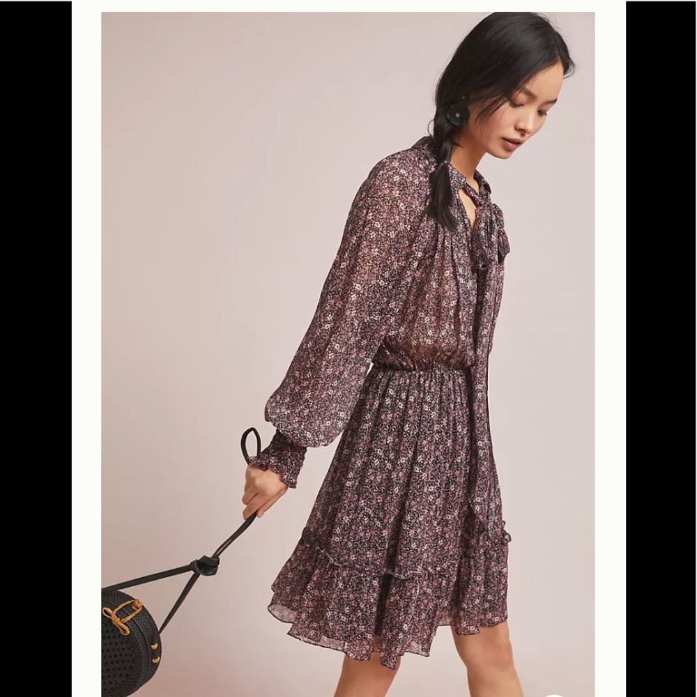 NWT Anthropologie Monique Lhuillier Parsa dress 8